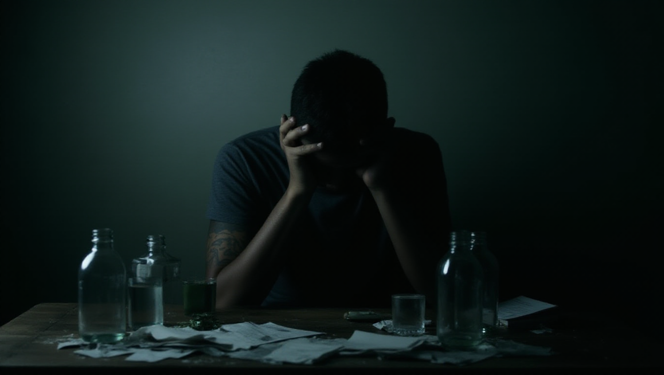 Illustration pour le mot 'croupir'