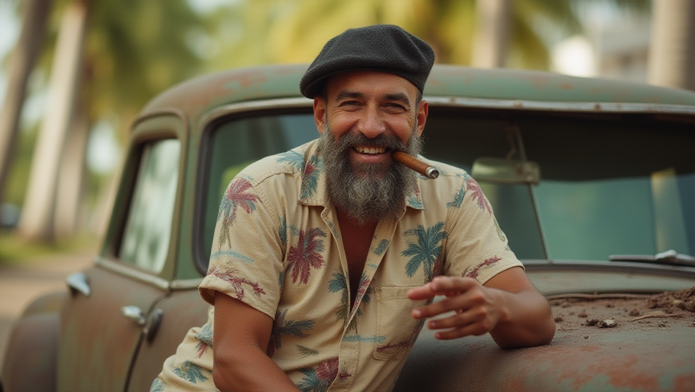 Illustration pour le mot 'cubain'