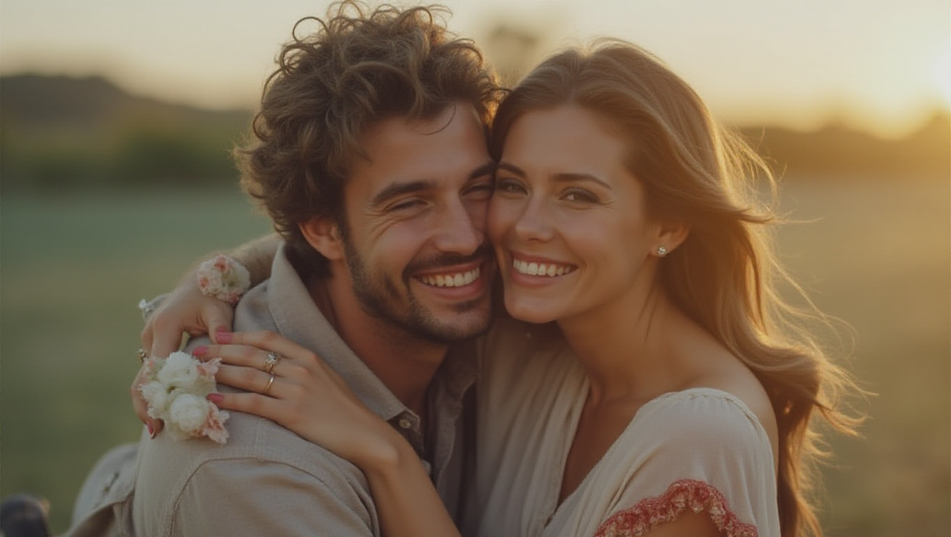 Illustration pour le mot 'câlin'