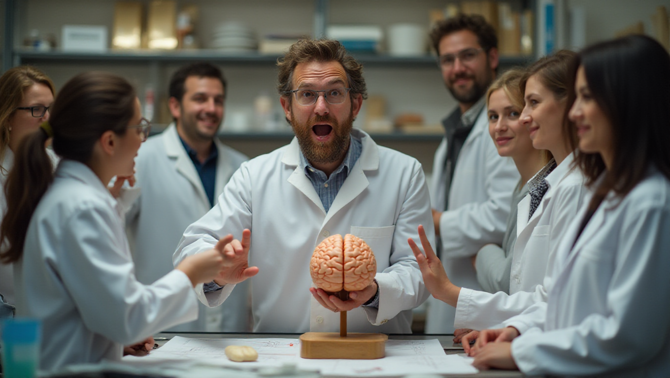 Illustration pour le mot 'cérébral'