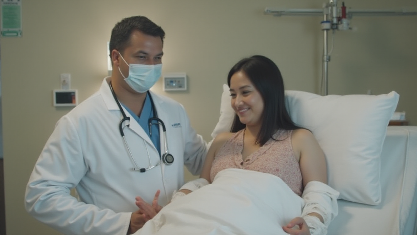 Illustration pour le mot 'césarienne'