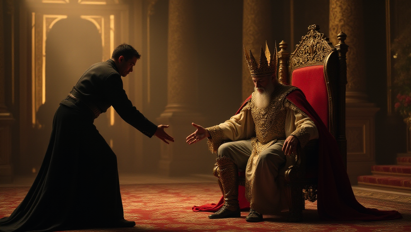 Illustration pour le mot 'daigner'