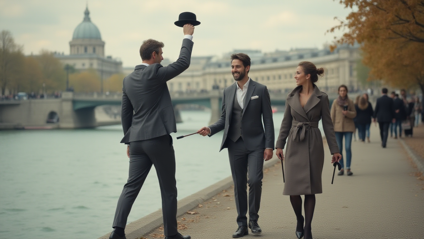 Illustration pour le mot 'dandy'