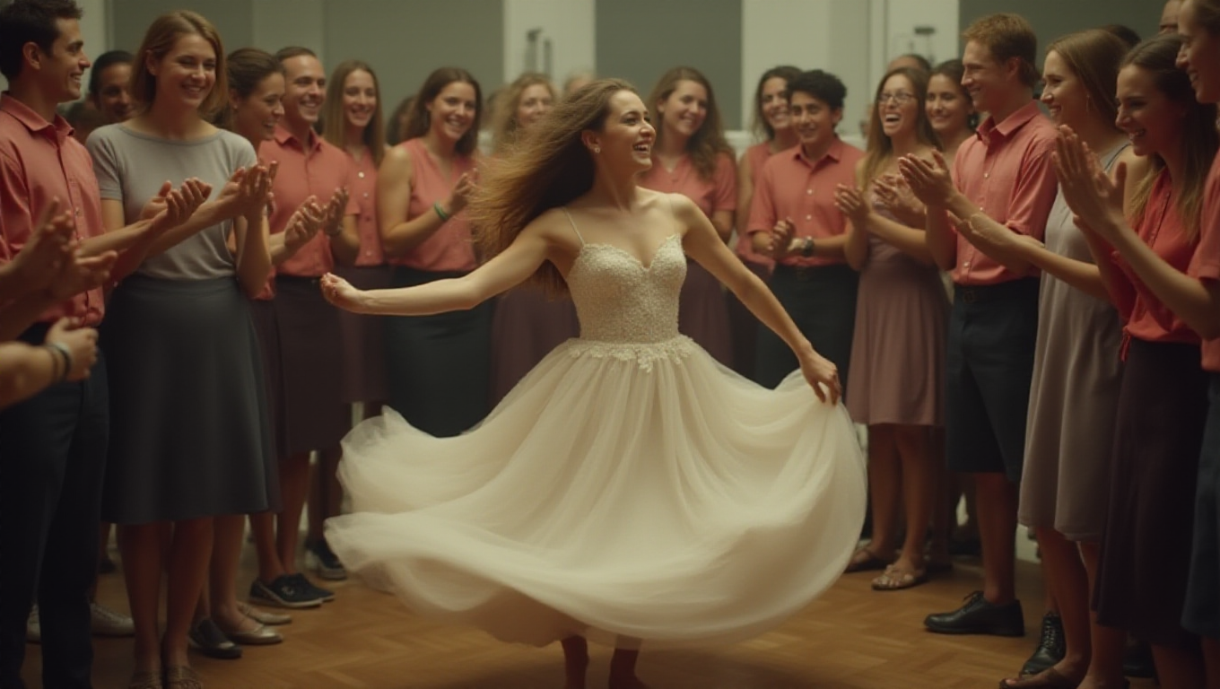 Illustration pour le mot 'danser'