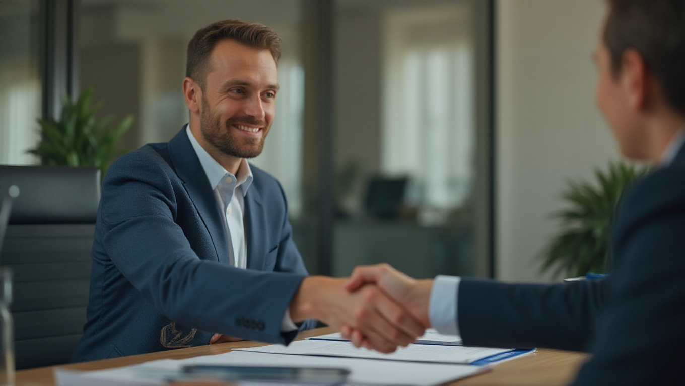 Illustration pour le mot 'deal'