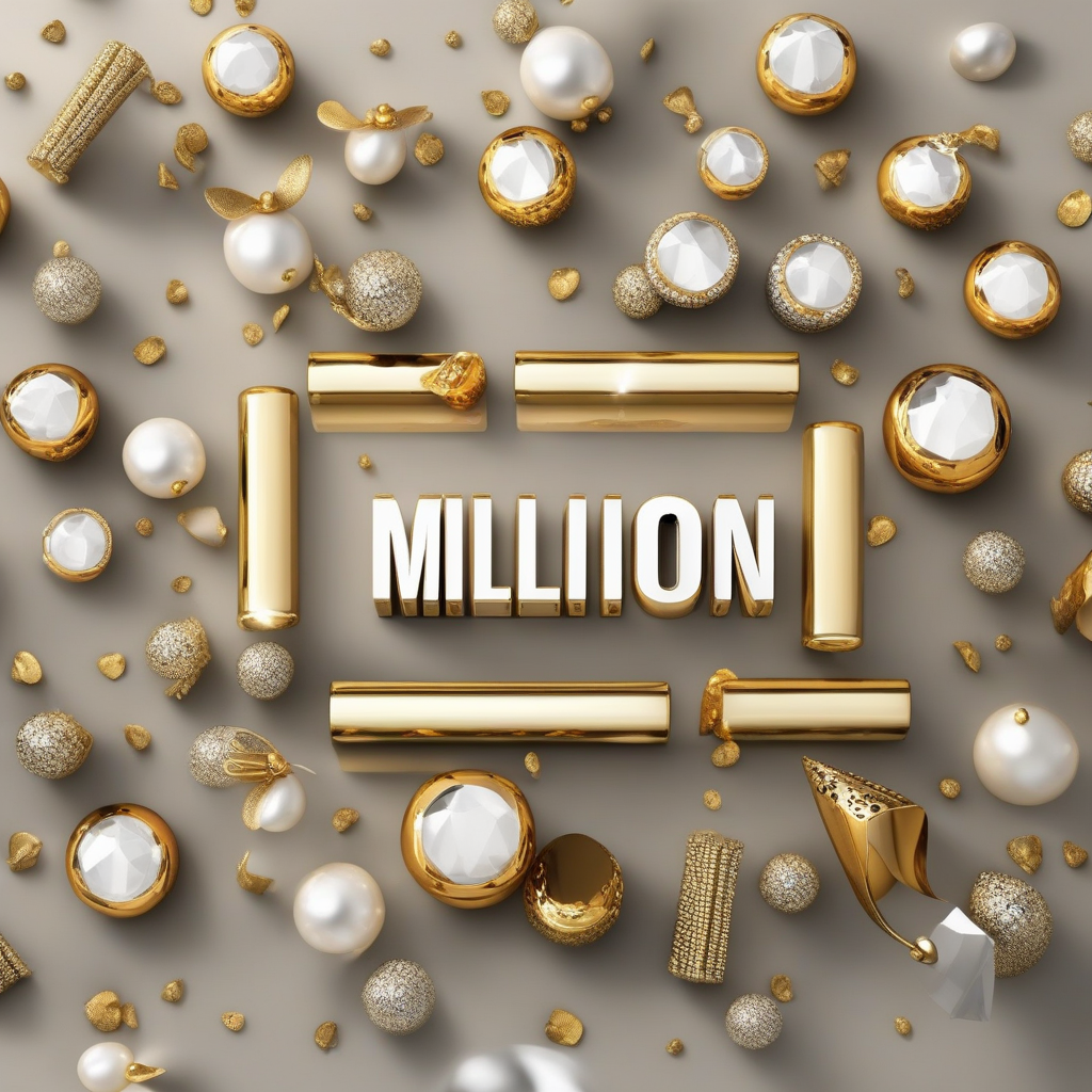 Illustration pour le mot 'demi-million'