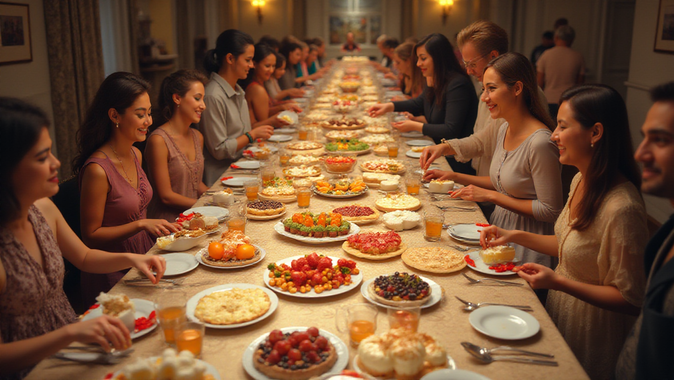 Illustration pour le mot 'dessert'