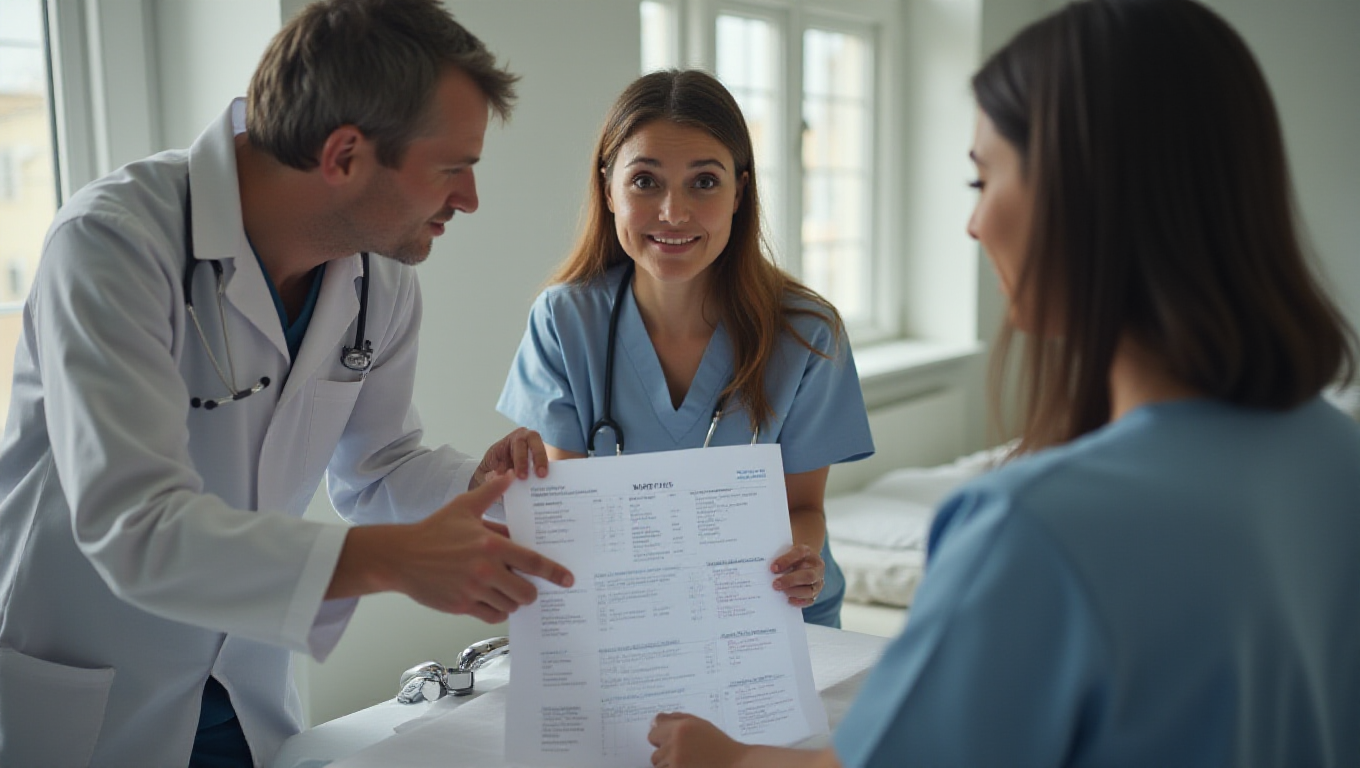 Illustration pour le mot 'diagnostiquer'