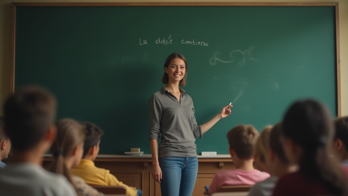 Illustration pour le mot 'dictée'