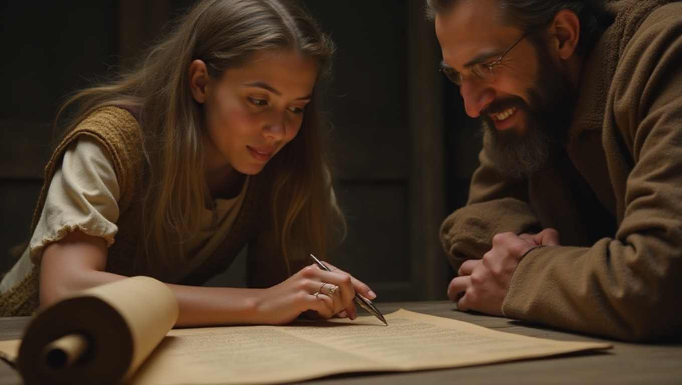 Illustration pour le mot 'disciple'