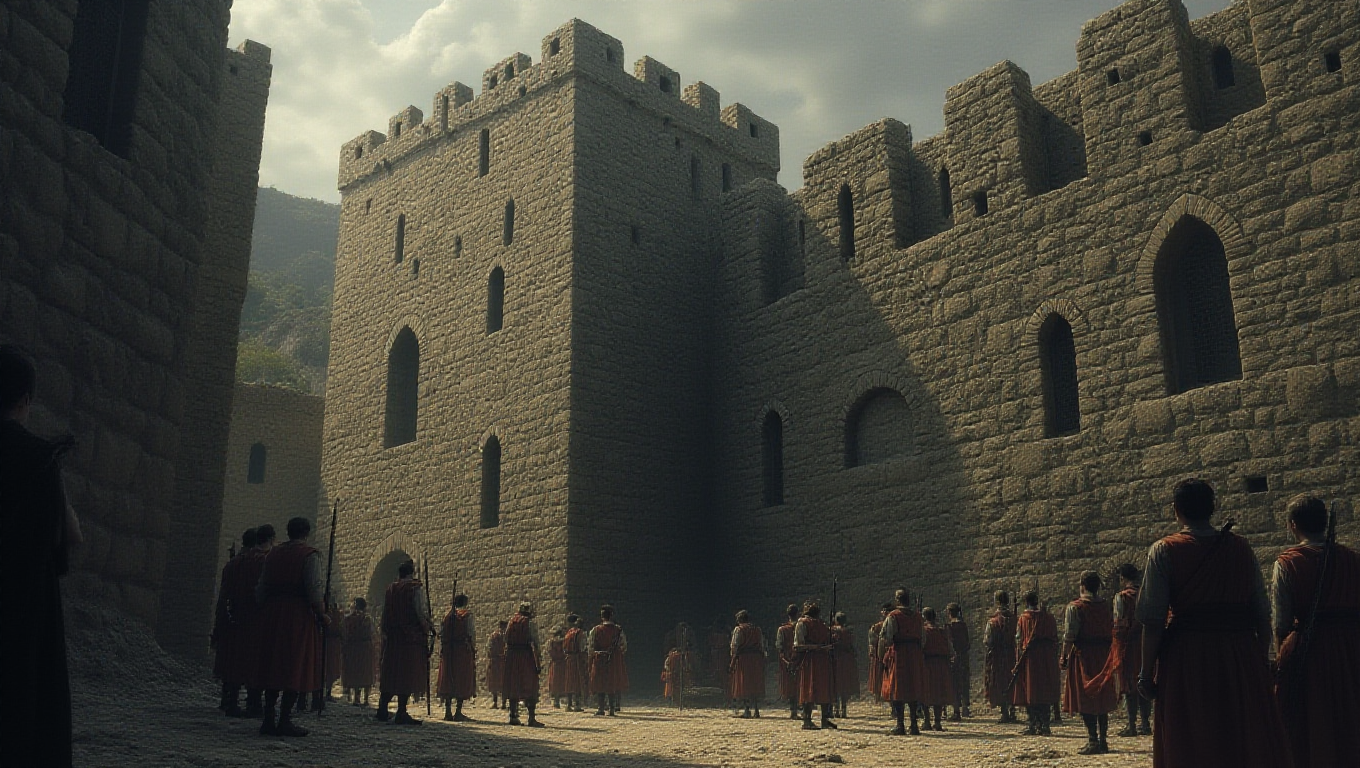 Illustration pour le mot 'donjon'