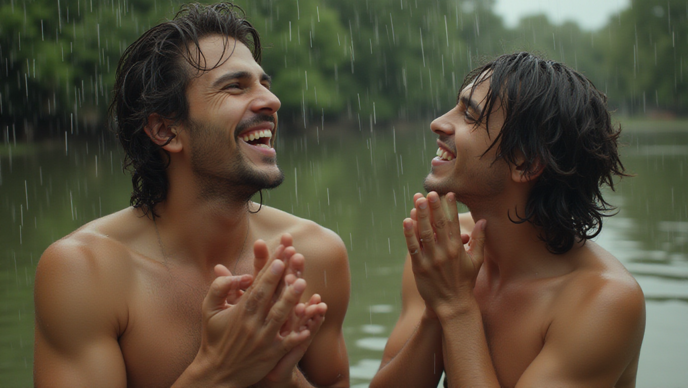 Illustration pour le mot 'doucher'