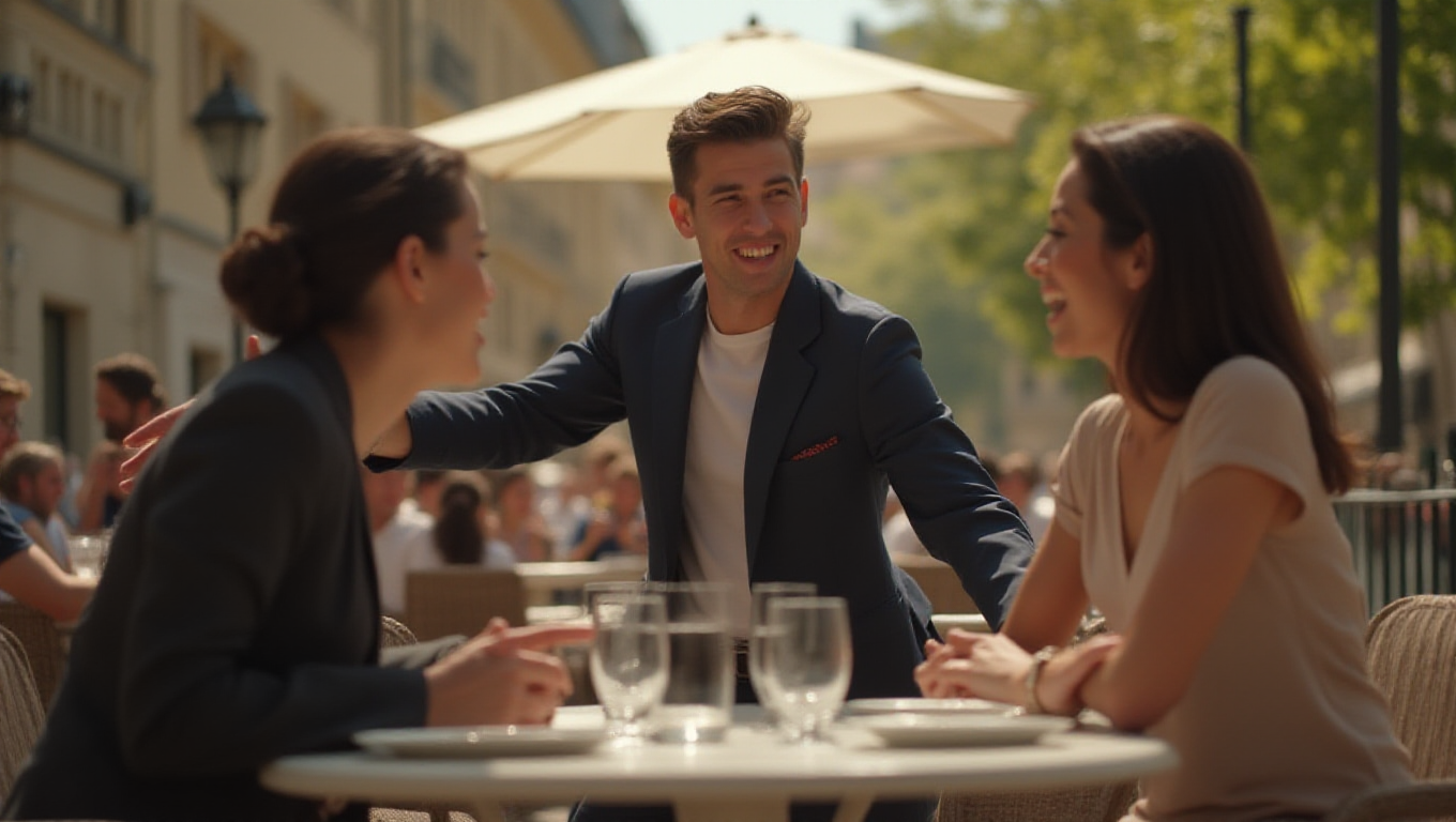 Illustration pour le mot 'draguer'