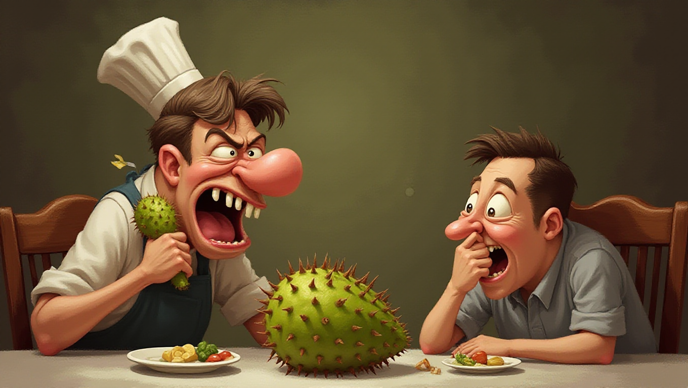 Illustration pour le mot 'durian'