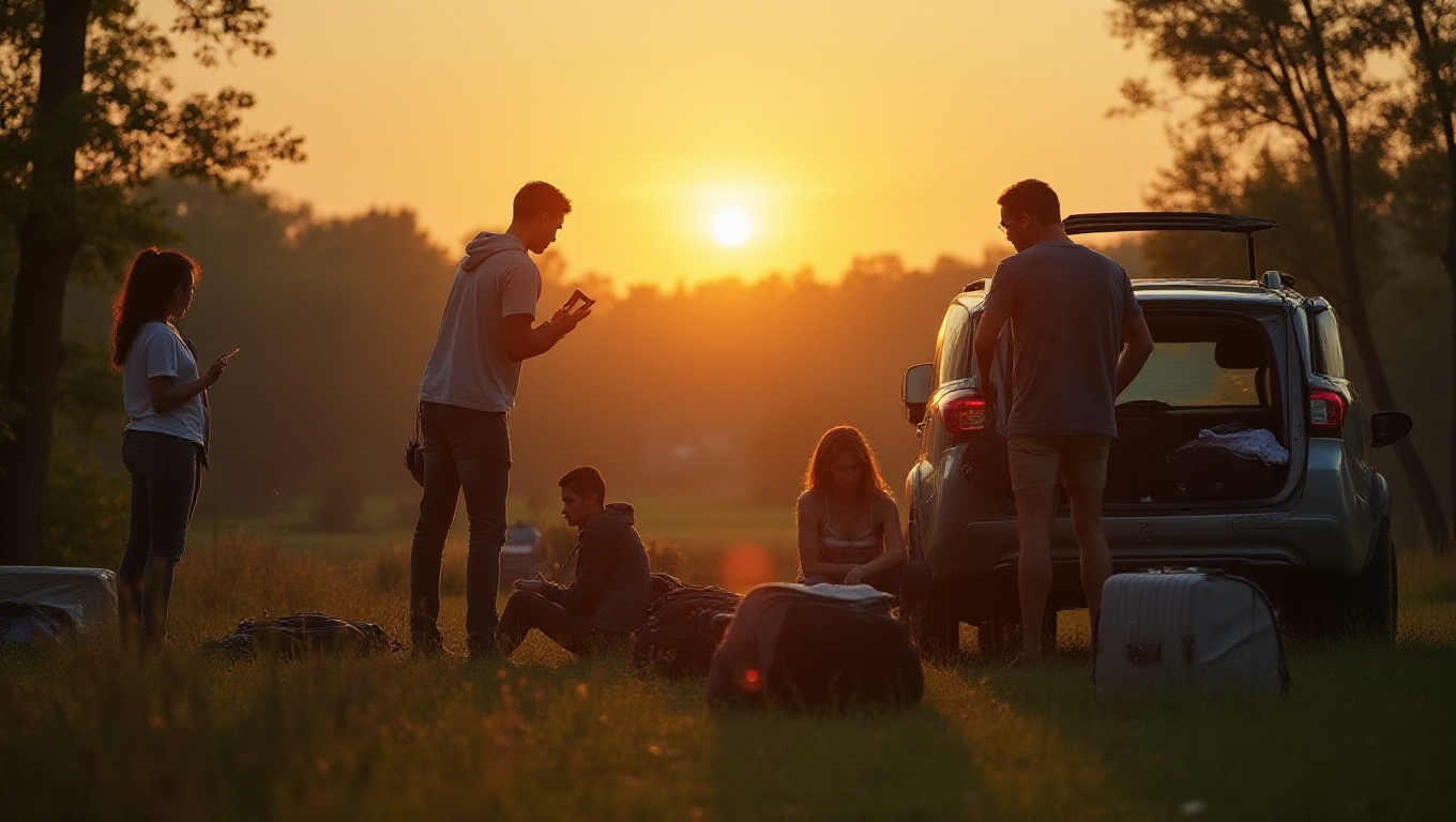 Illustration pour le mot 'décamper'