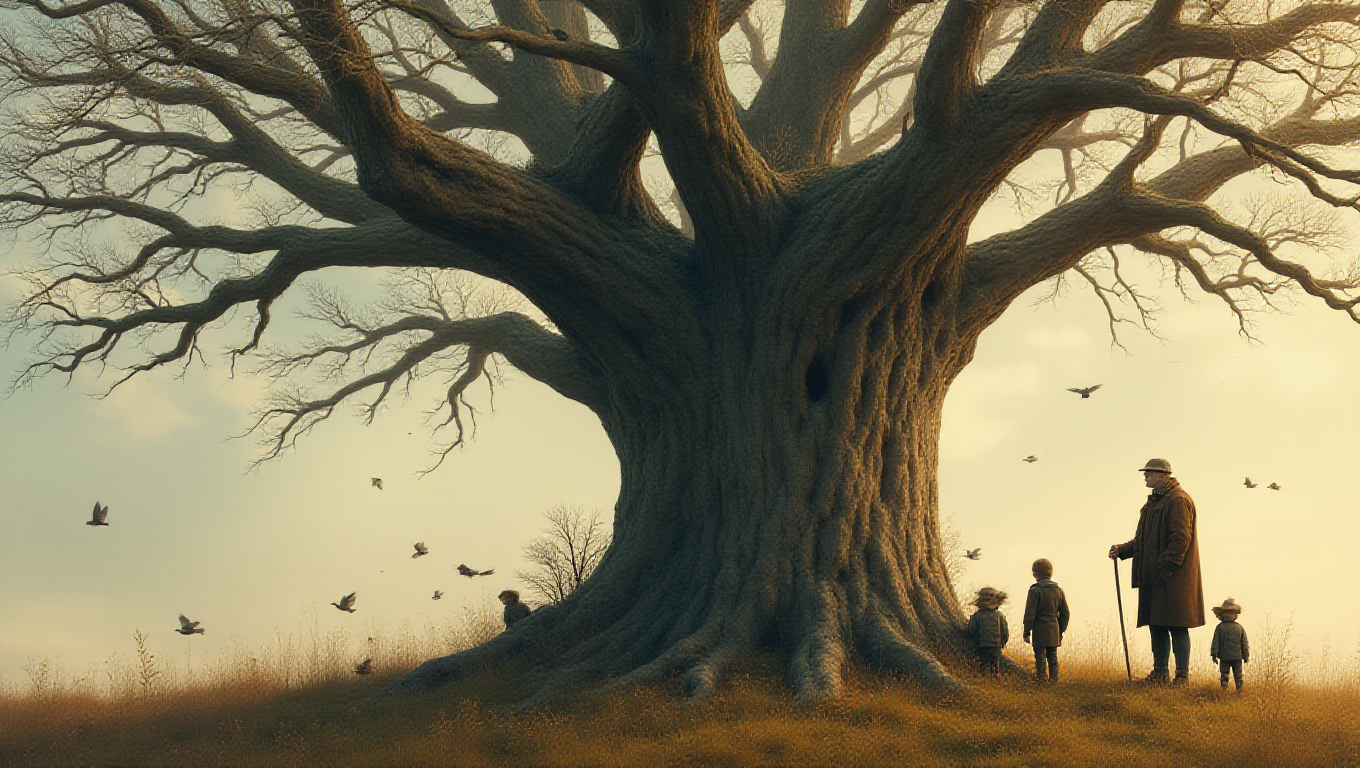 Illustration pour le mot 'déclin'