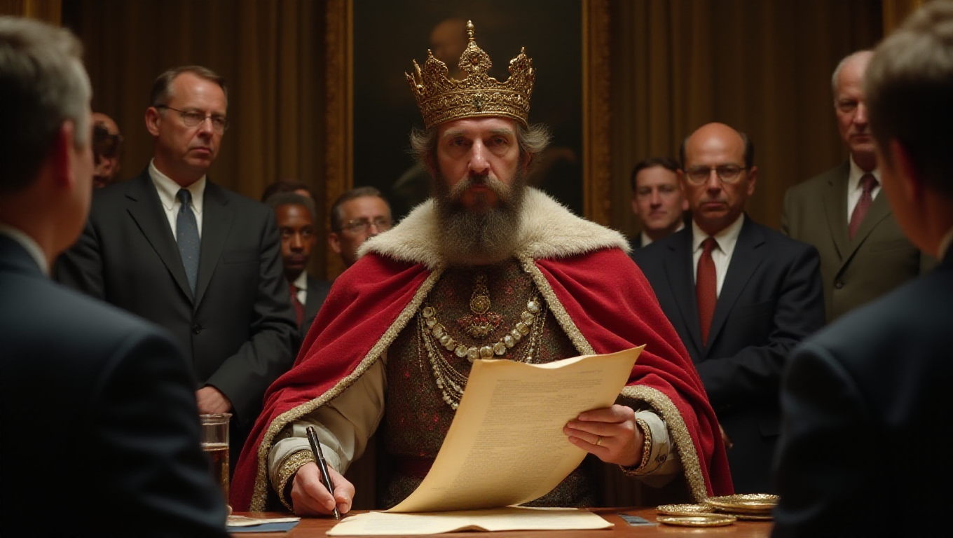 Illustration pour le mot 'décret'