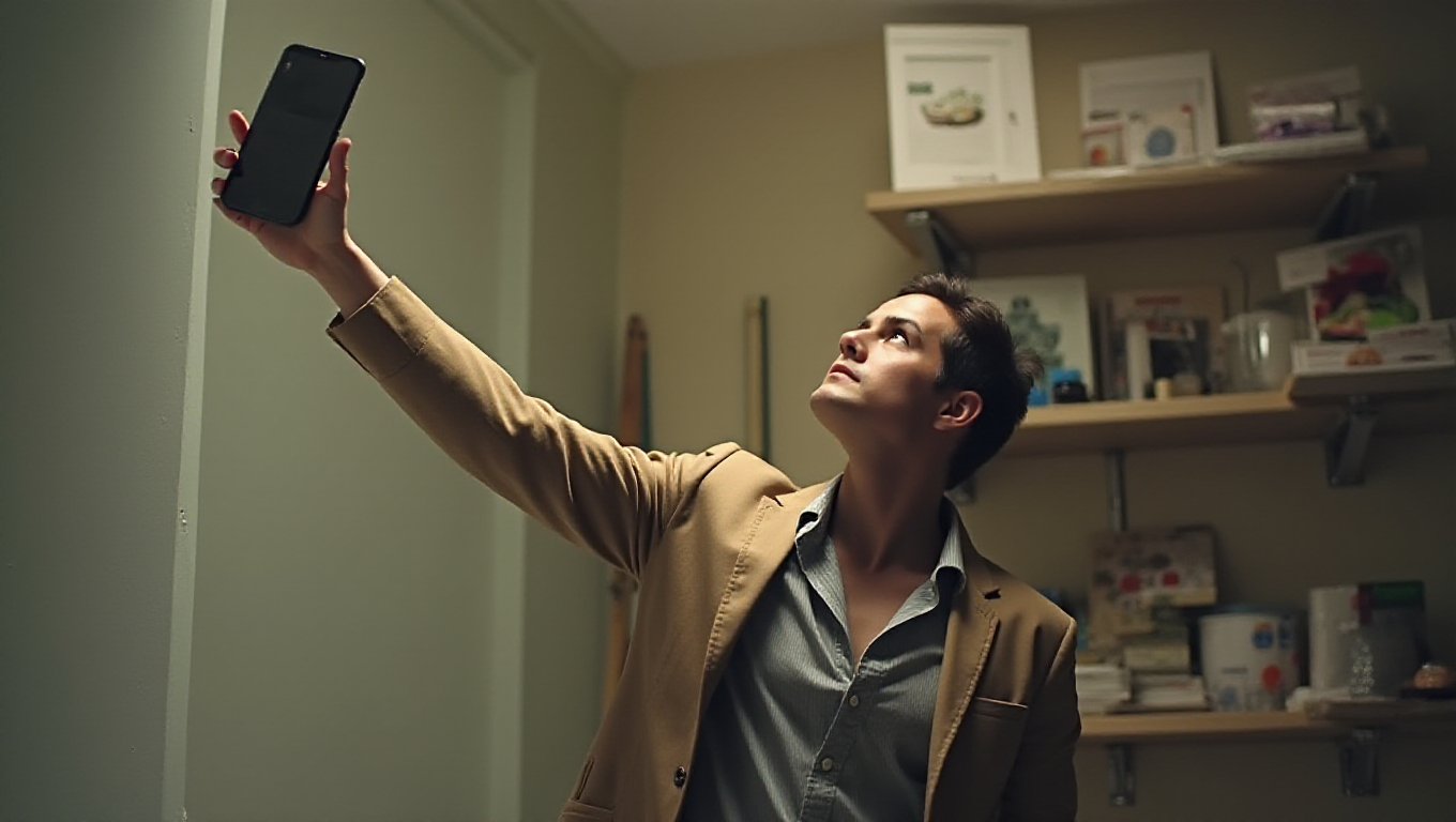 Illustration pour le mot 'décrocher'