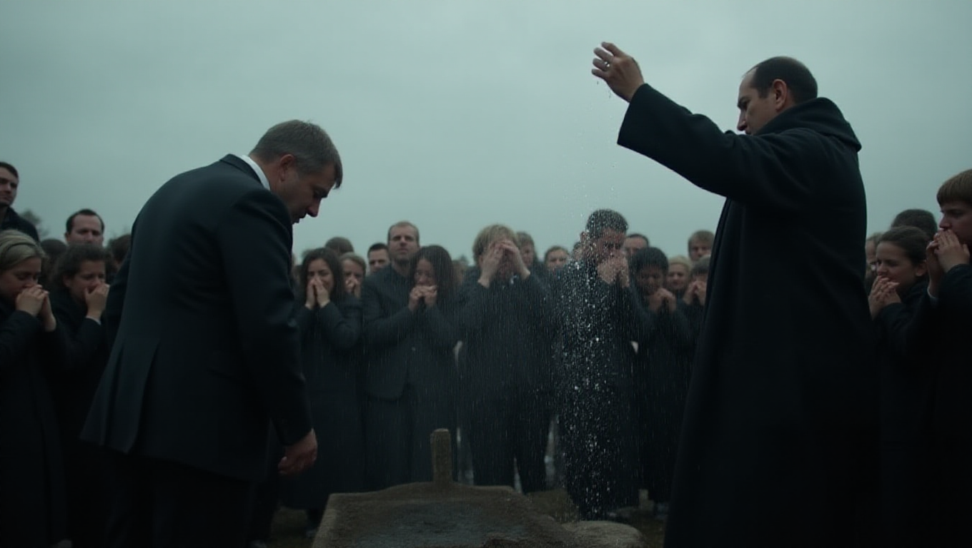 Illustration pour le mot 'décédé'