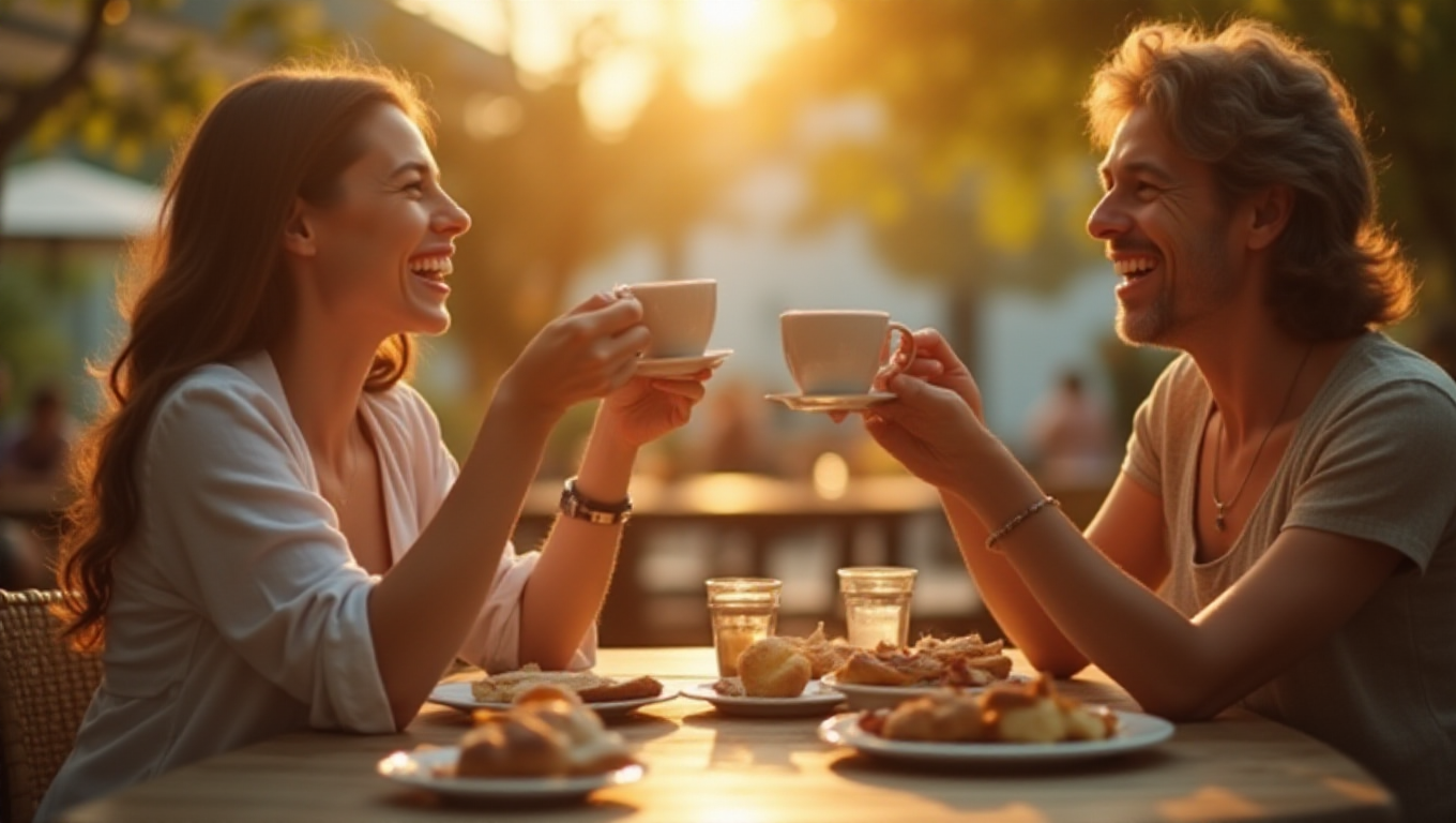 Illustration pour le mot 'déjeuner'