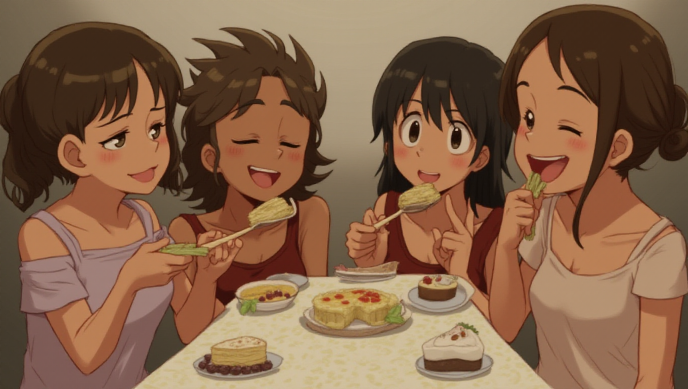 Illustration pour le mot 'délicieux'