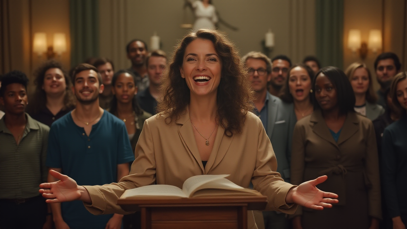 Illustration pour le mot 'démocrate'