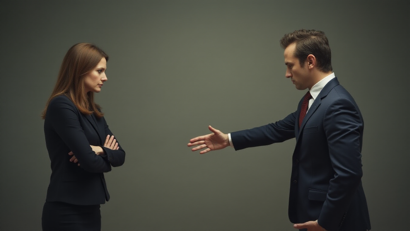 Illustration pour le mot 'déplaire'