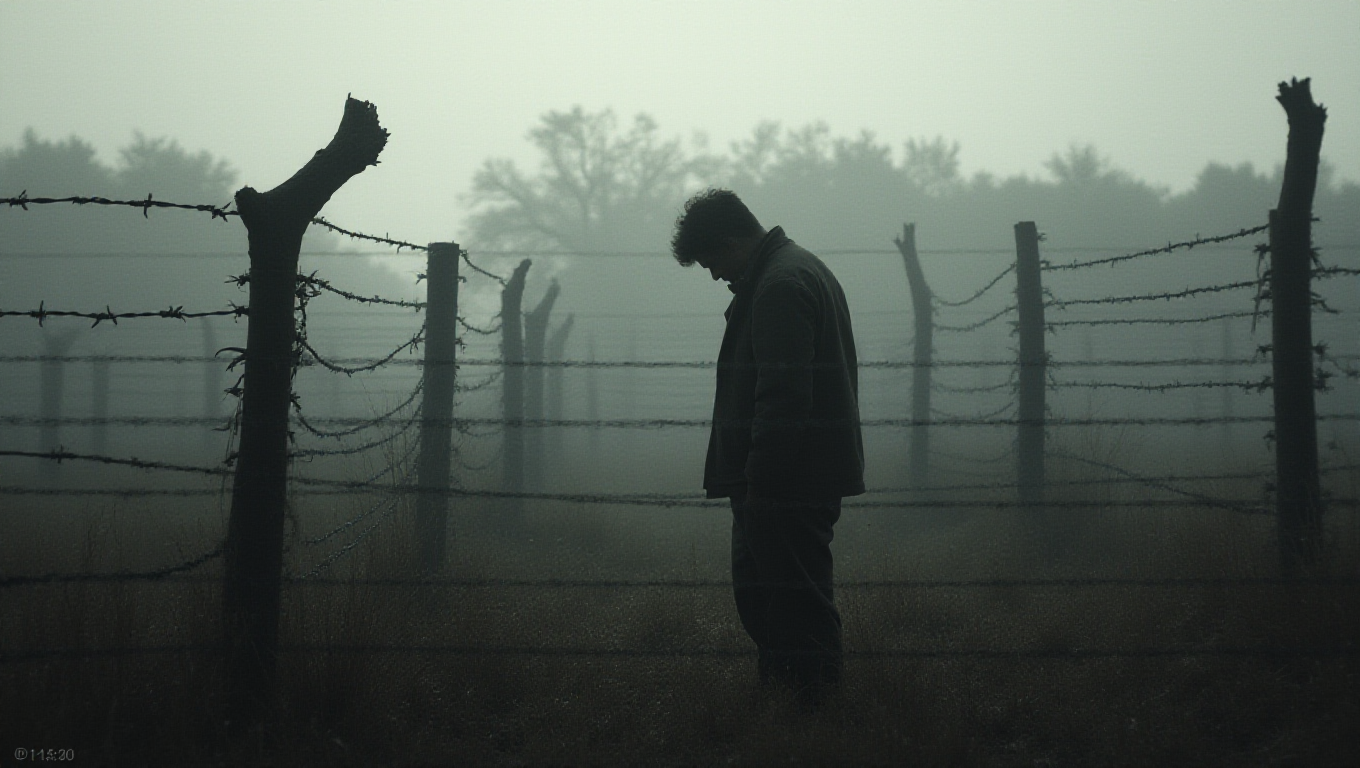 Illustration pour le mot 'déporté'