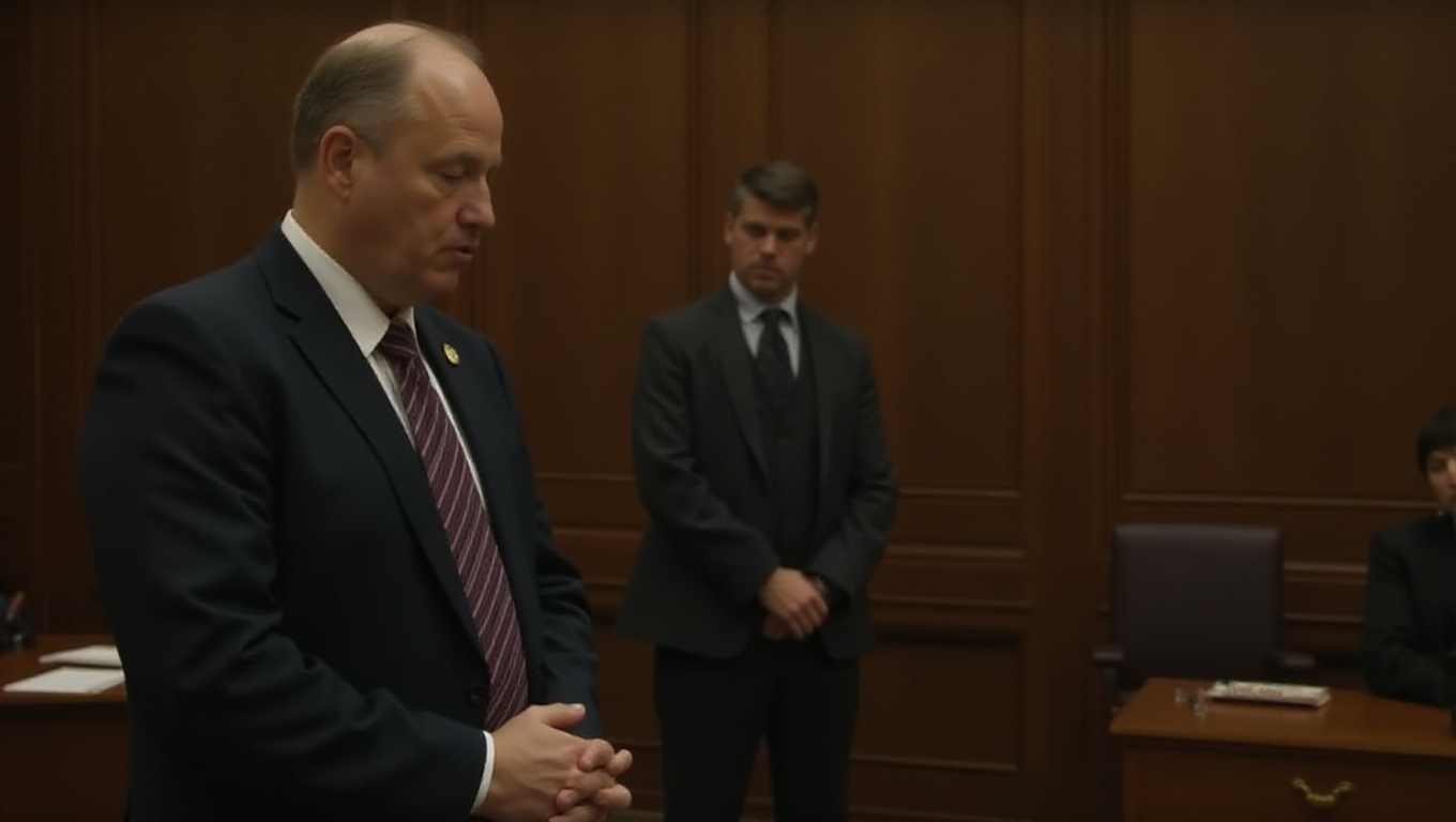 Illustration pour le mot 'déposition'