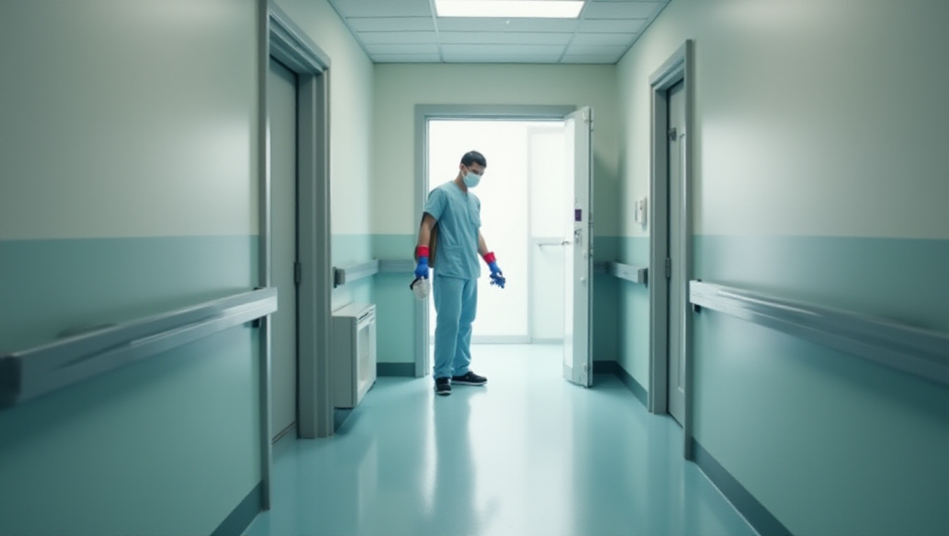 Illustration pour le mot 'désinfecter'