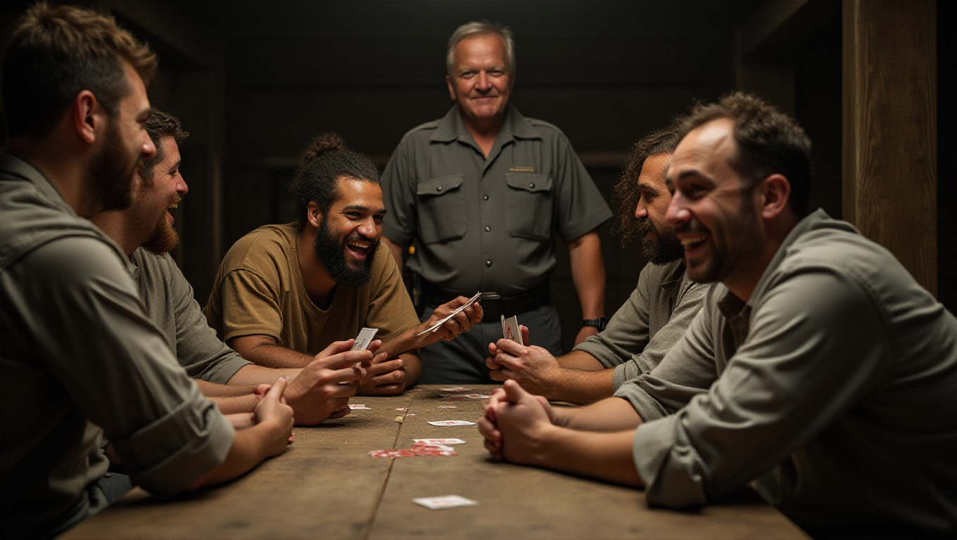 Illustration pour le mot 'détenu'