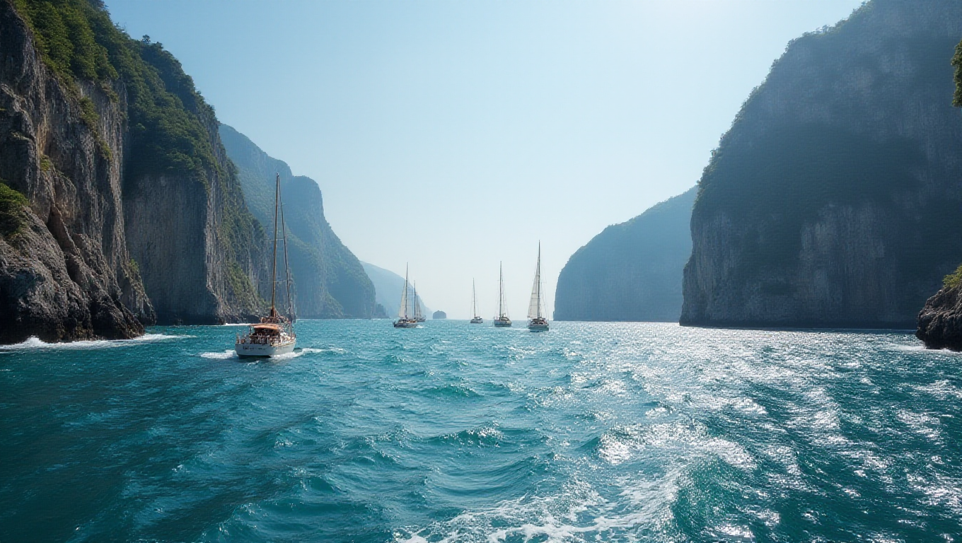 Illustration pour le mot 'détroit'