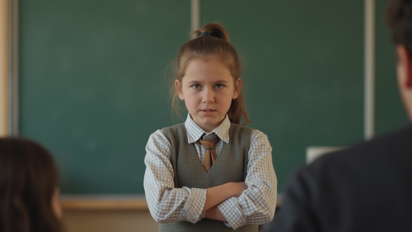 Illustration pour le mot 'effronté'