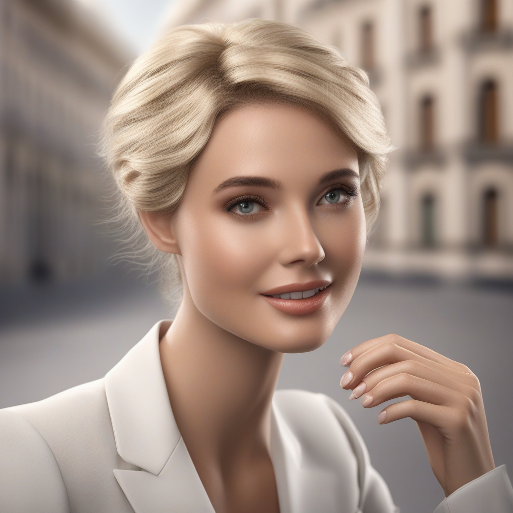 Illustration pour le mot 'elle-même'