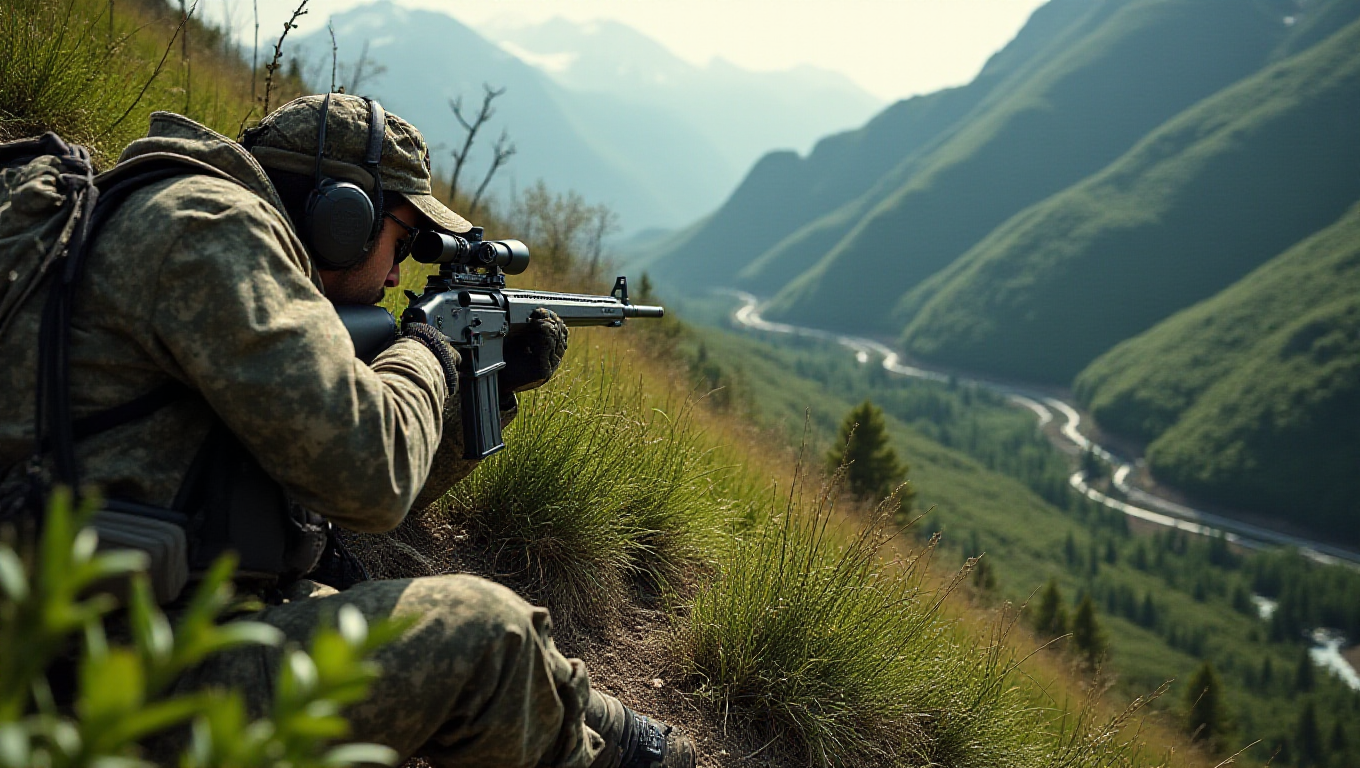 Illustration pour le mot 'embuscade'