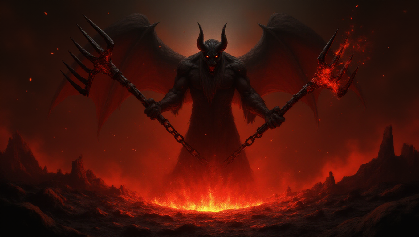 Illustration pour le mot 'enfer'