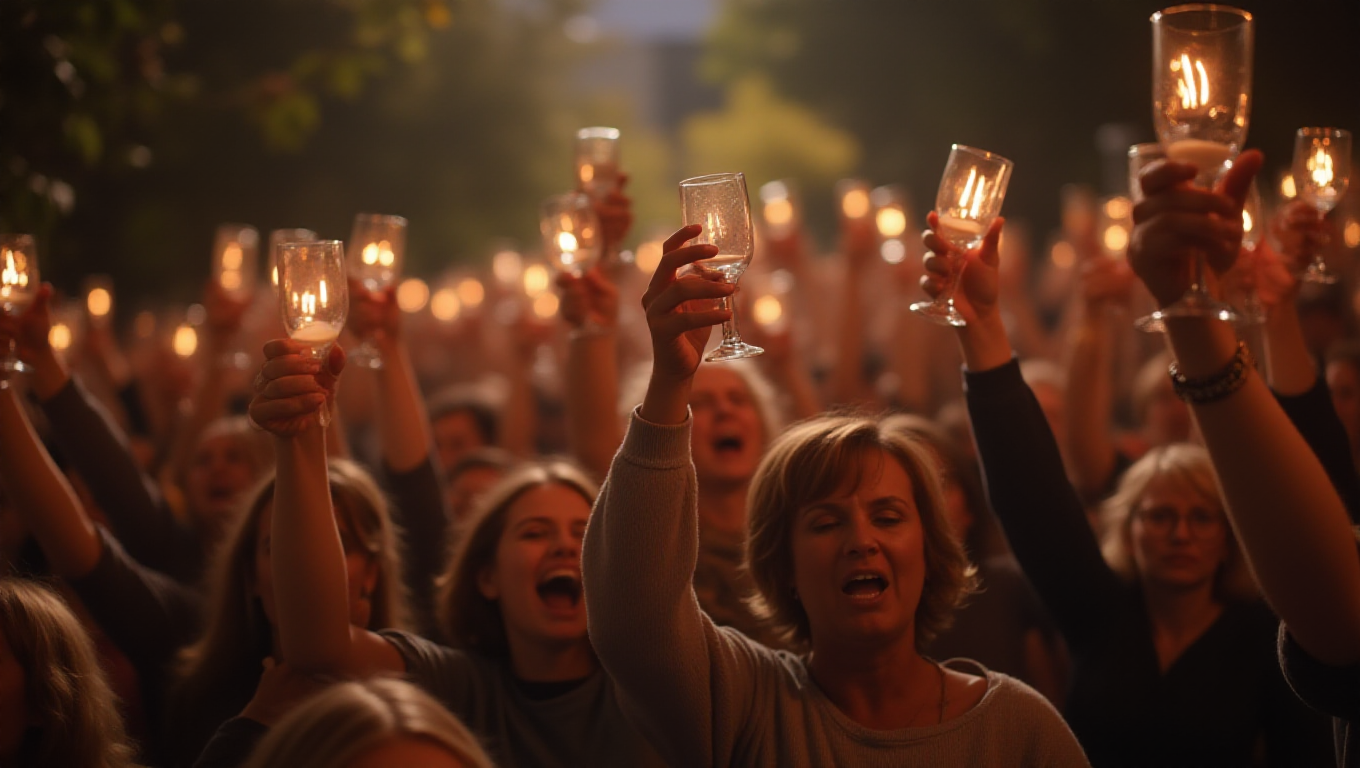 Illustration pour le mot 'entonner'