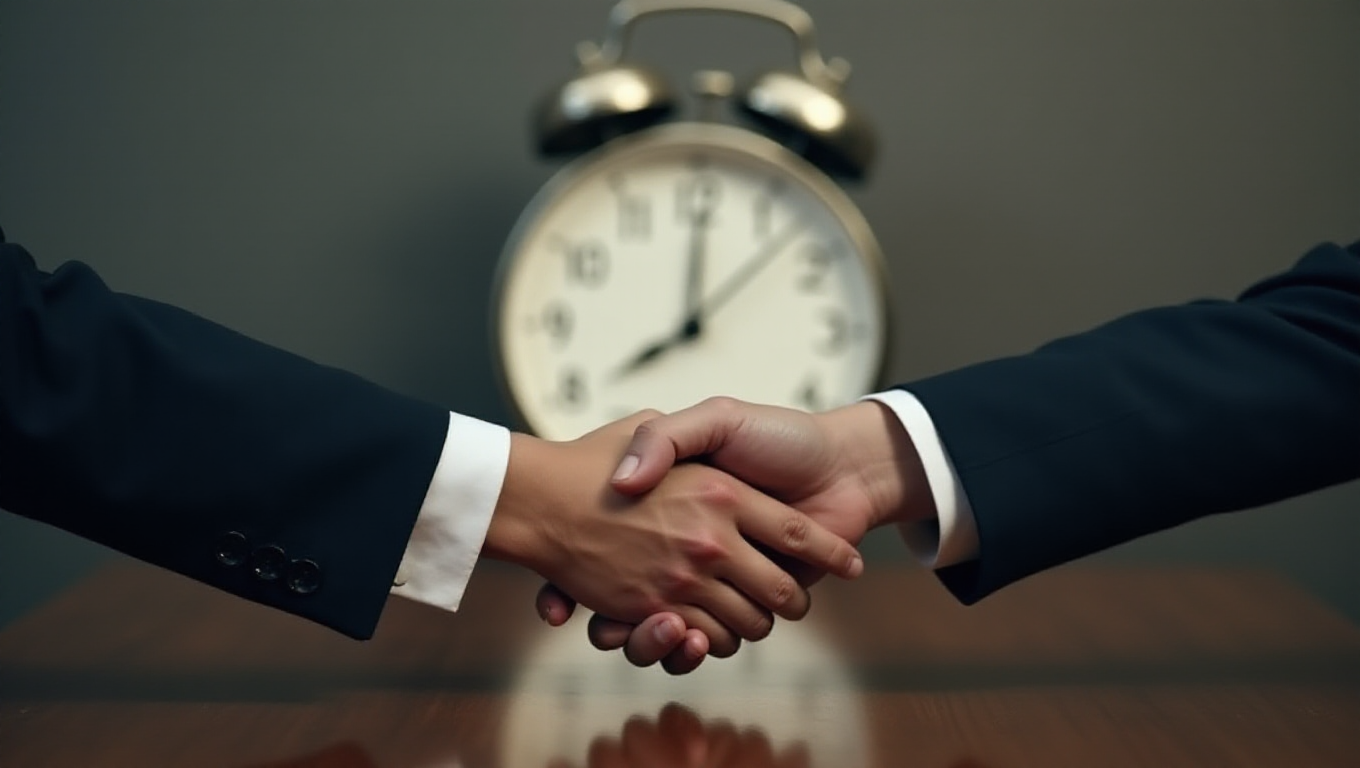 Illustration pour le mot 'entrevue'