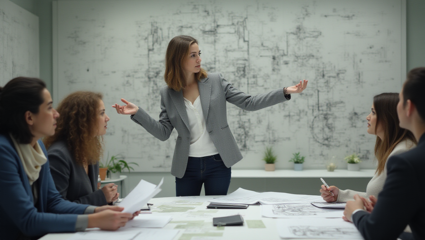 Illustration pour le mot 'envisager'