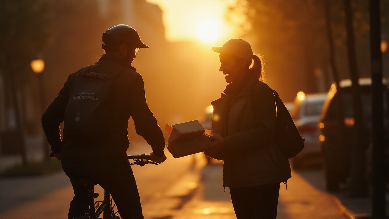 Illustration pour le mot 'envoyé'