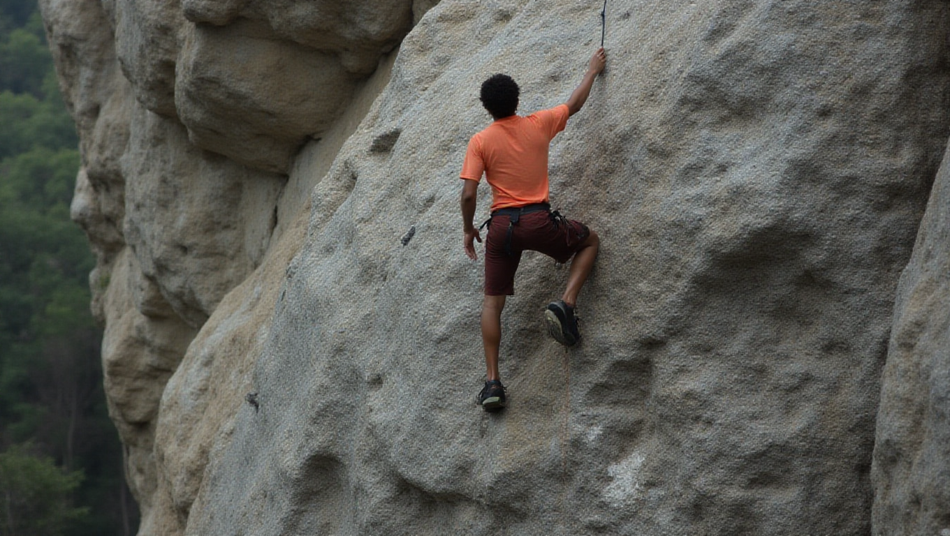 Illustration pour le mot 'escalader'