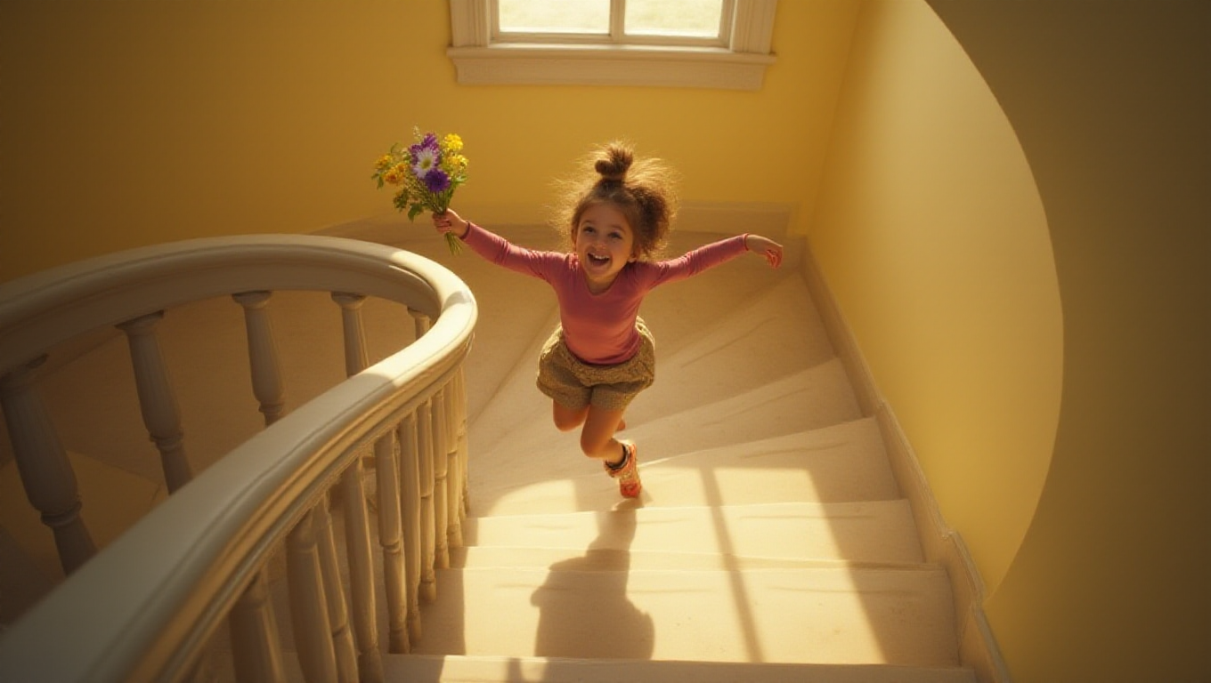 Illustration pour le mot 'escalier'