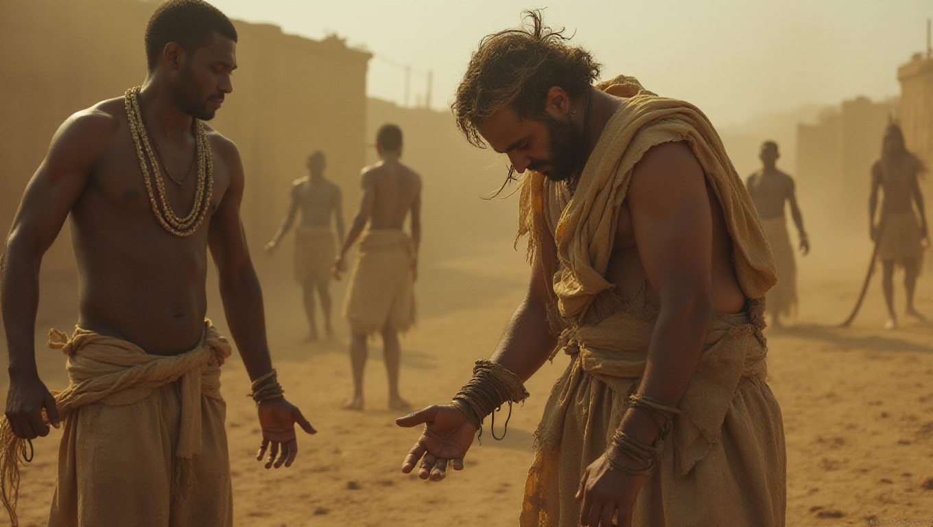 Illustration pour le mot 'esclave'