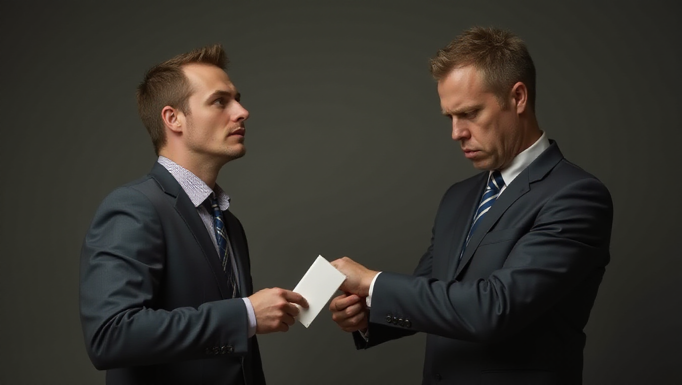 Illustration pour le mot 'escroquerie'