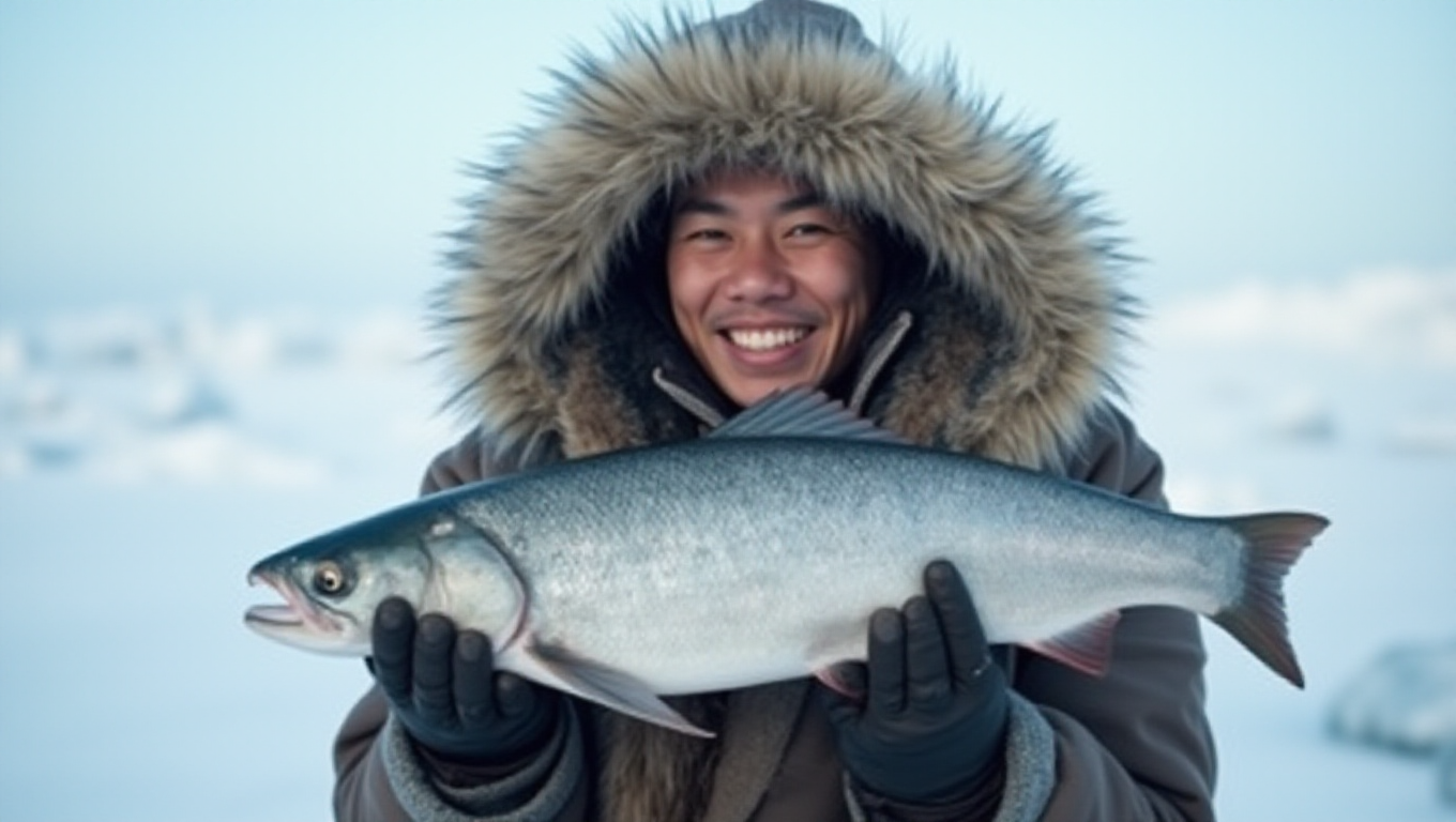 Illustration pour le mot 'esquimau'