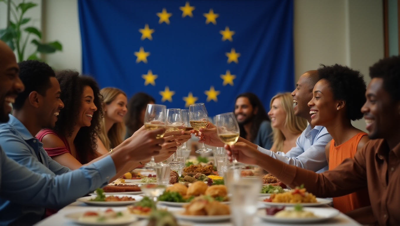 Illustration pour le mot 'européen'