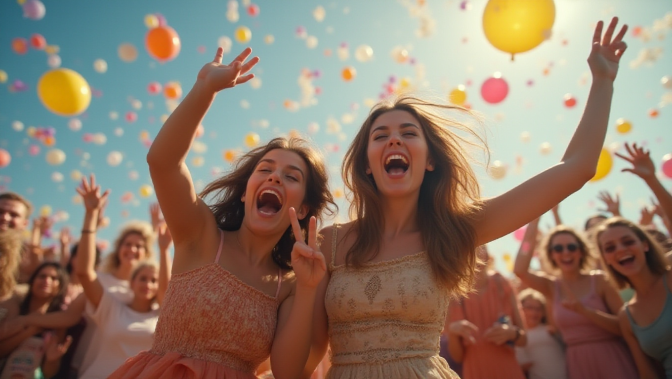 Illustration pour le mot 'excité'