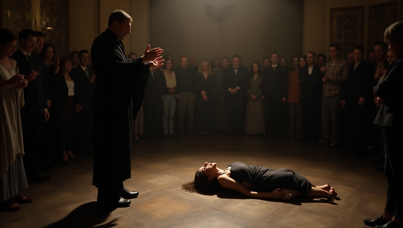 Illustration pour le mot 'exorcisme'