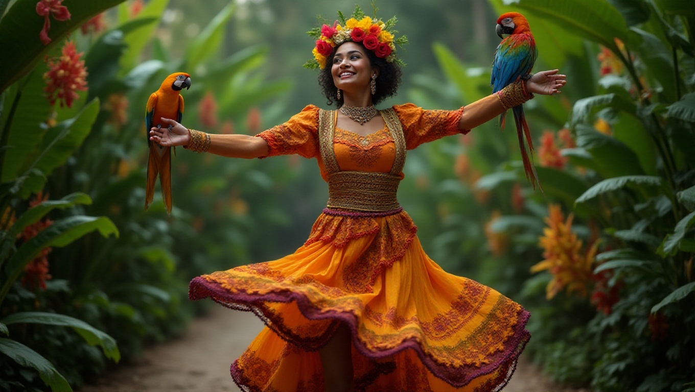 Illustration pour le mot 'exotique'