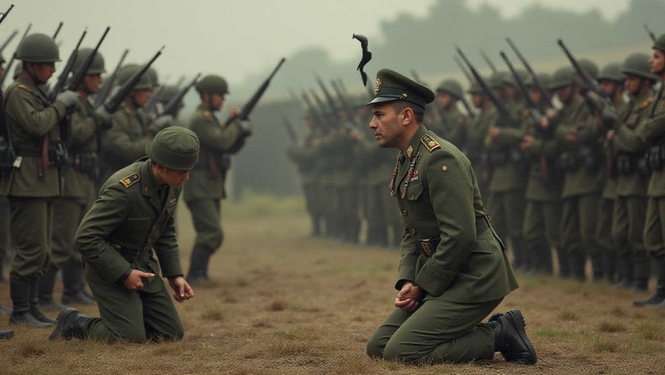 Illustration pour le mot 'exécution'